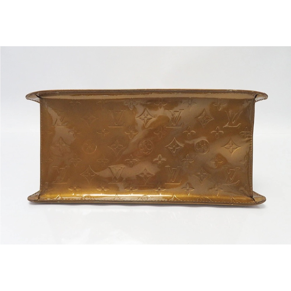 Louis Vuitton Tan Patent Leather Satchel - Picture 5 of 15